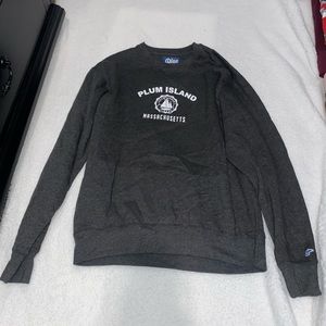 plum island Massachusetts crew neck